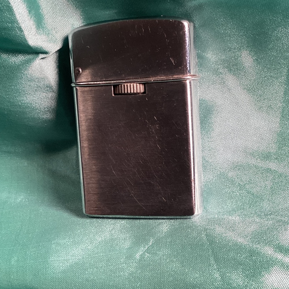 Vtg Sarome Lighter Silver tone